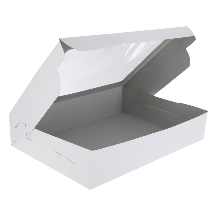 White Cake Box With Window 19" x 14" Hobby Lobby 467753