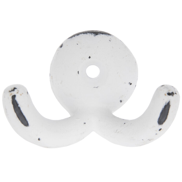 Distressed White Metal Wall Hook Hobby Lobby 1203850