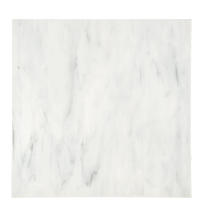 Light Gray & White Stained Glass Sheet 12" x 12" Hobby Lobby 532721