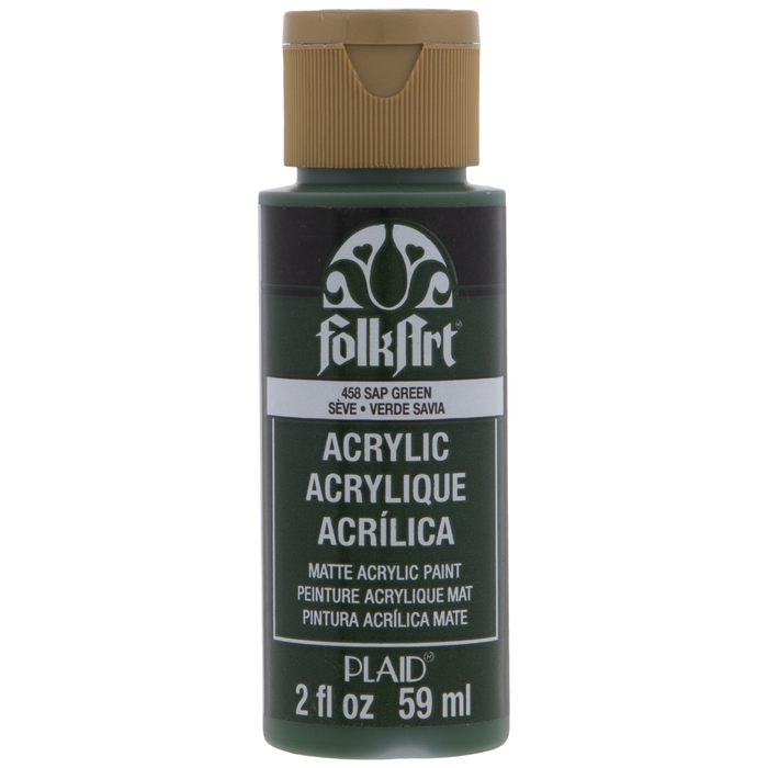 Sap Green FolkArt Acrylic Paint Hobby Lobby 897595