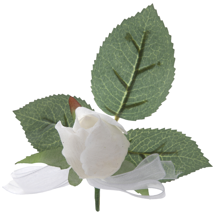 White True Touch Rose Boutonniere Hobby Lobby 276790
