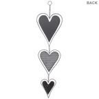 Textured Hearts Hanging Metal Wall Decor | Hobby Lobby | 1955970