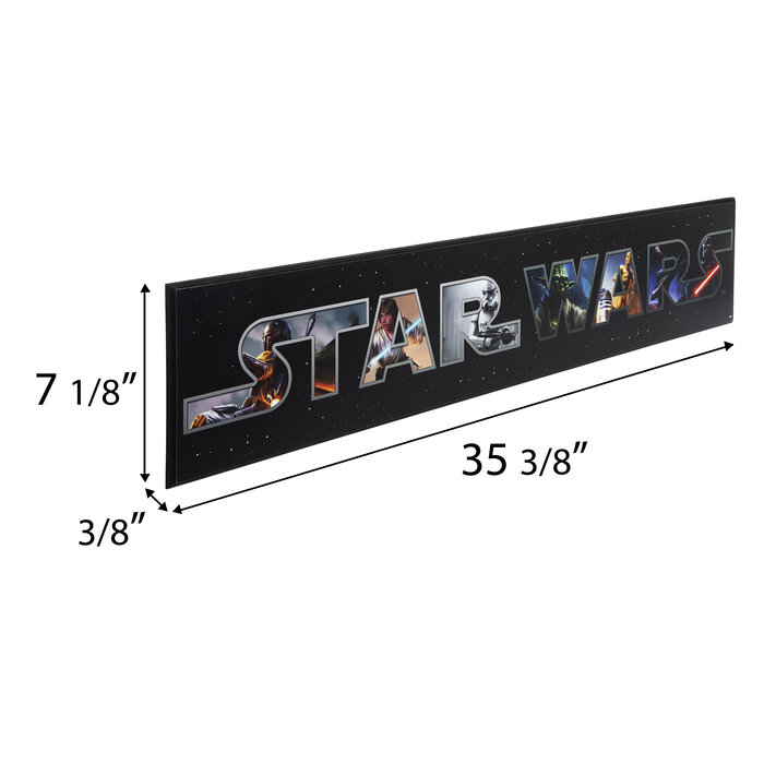 Star Wars Characters Wood Wall Decor Hobby Lobby 1648922