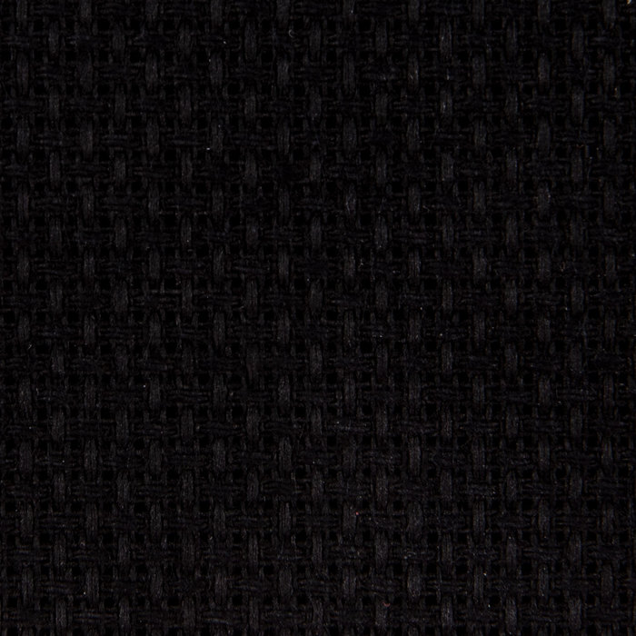 Black 14Count Aida Cross Stitch Fabric 11 3/4" x 18" Hobby Lobby 653147