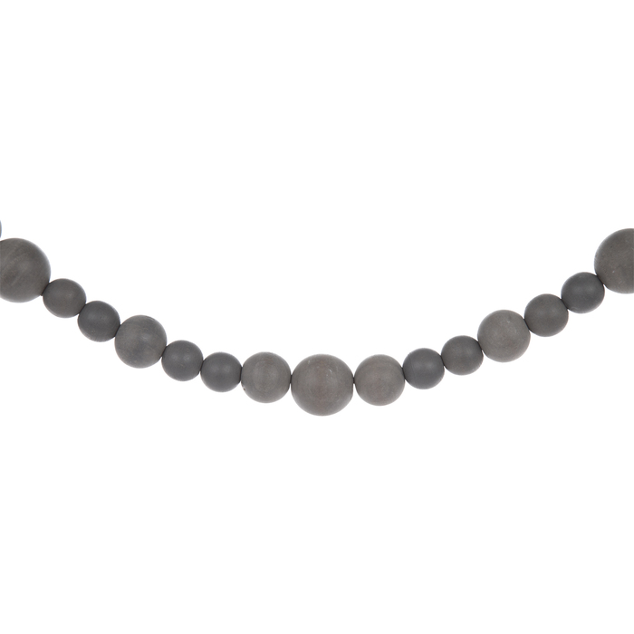 Gray Beaded Garland With Tassels Hobby Lobby 1800523