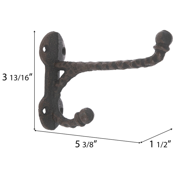 Rippled Double Metal Wall Hook Hobby Lobby 1484096