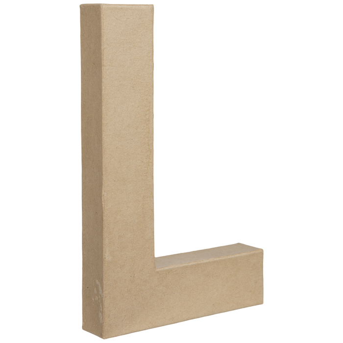 Paper Mache Letter L 8 1/4" Hobby Lobby 185991