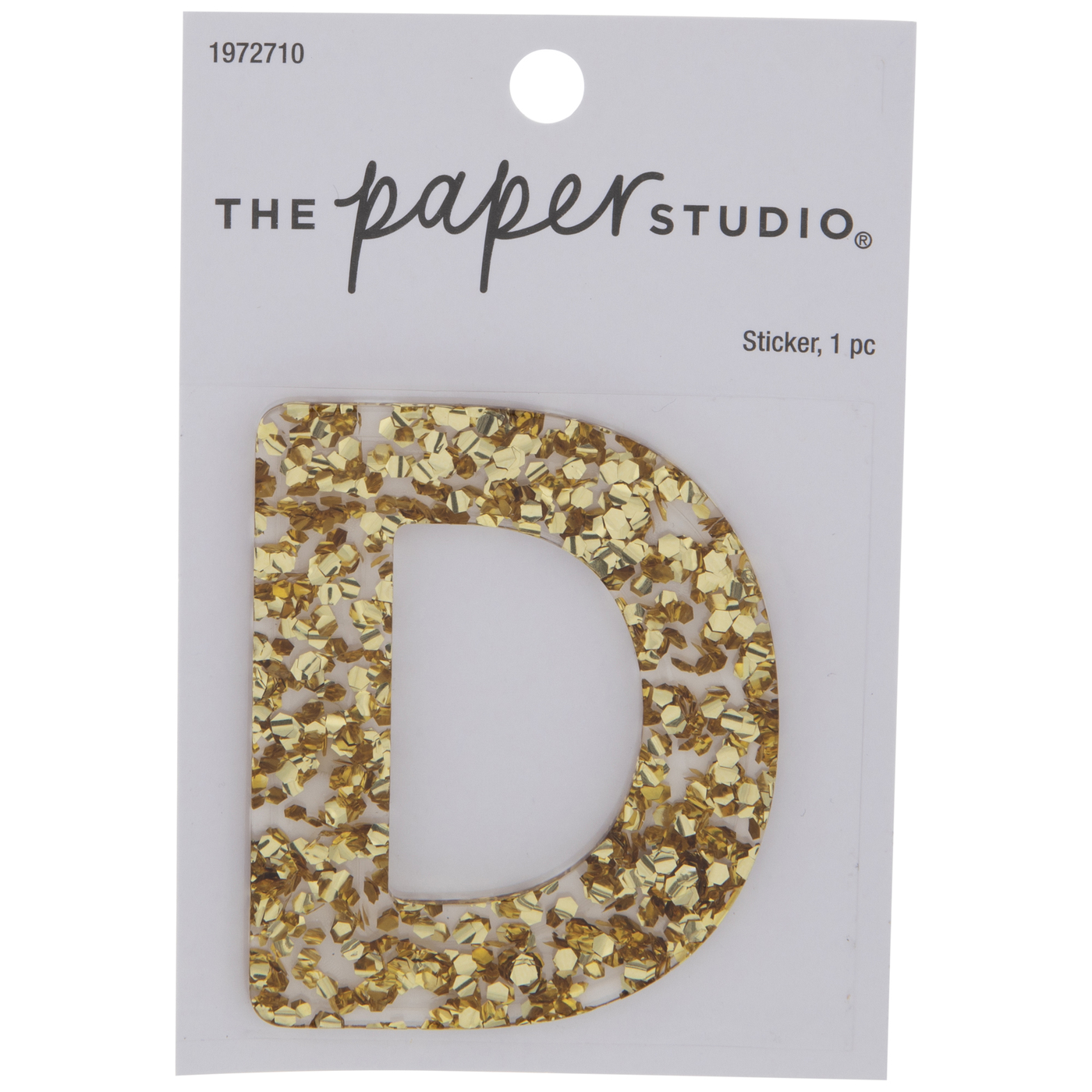 gold glitter letter sticker d hobby lobby 80994134