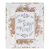 Then Sings My Soul Wood Wall Decor