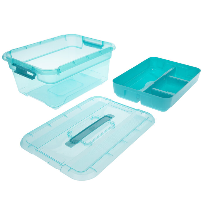 Plastic Container With Organization Tray Hobby Lobby 2120780