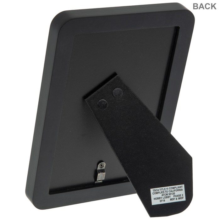 Black Round Corner Frame 4" x 6" Hobby Lobby 830620