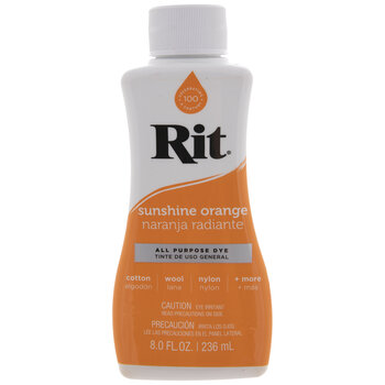 Sunshine Orange Rit All Purpose Liquid Dye | Hobby Lobby | 2114932