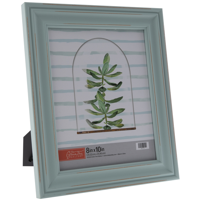 Blue Distressed Wood Frame 8" x 10" Hobby Lobby 2013175