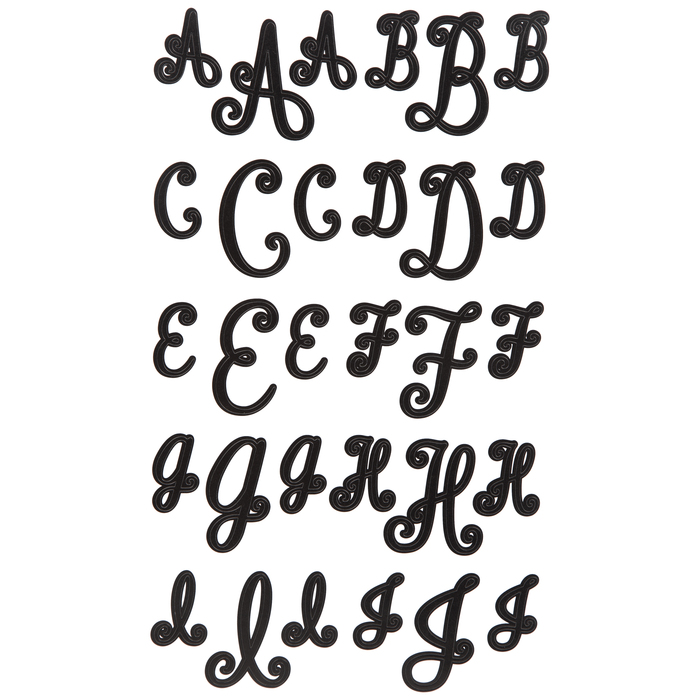 Letter P Floral Monogram Initial Planner Calendar Scrapbooking Crafting Stickers