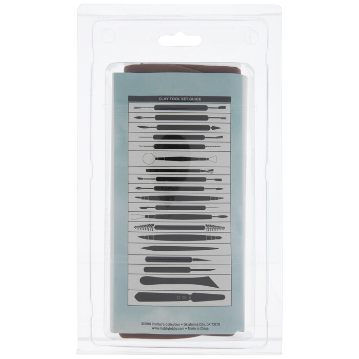 Clay Tool Set 20 Pieces Hobby Lobby 2101319