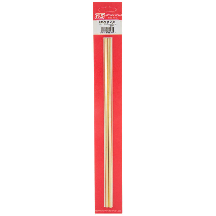Brass Tubes 1/4" Hobby Lobby 101386