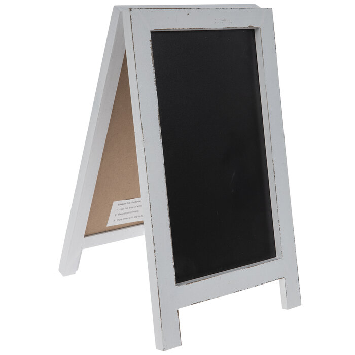 Distressed White Wood Chalkboard Easel Hobby Lobby 2176485