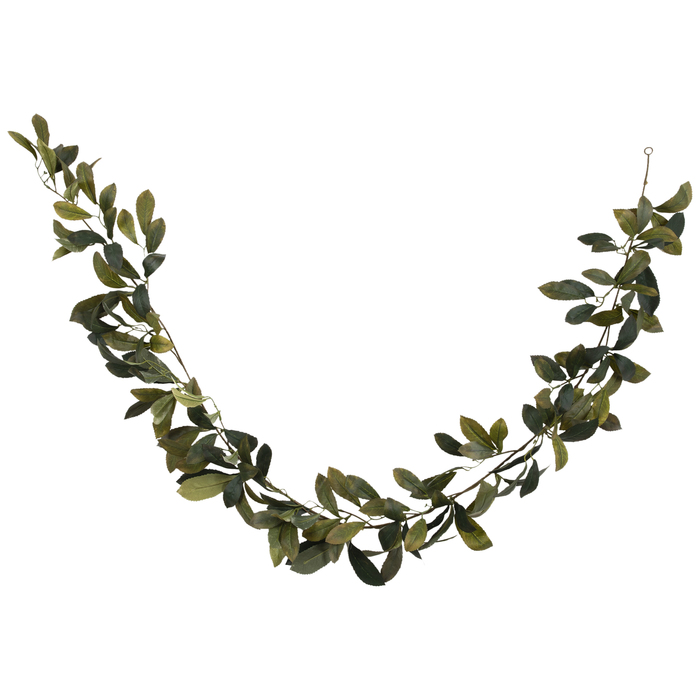 Green Laurel Leaf Garland | Hobby Lobby 