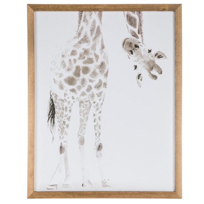 Giraffe Looking Upside Down Wood Wall Decor Hobby Lobby 1641356