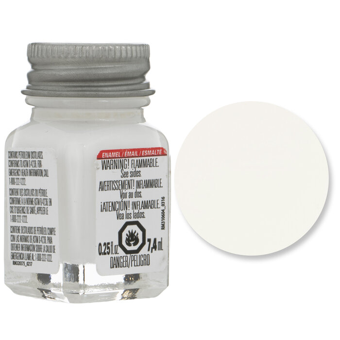 Flat White Testors Enamel Paint Hobby Lobby 356279