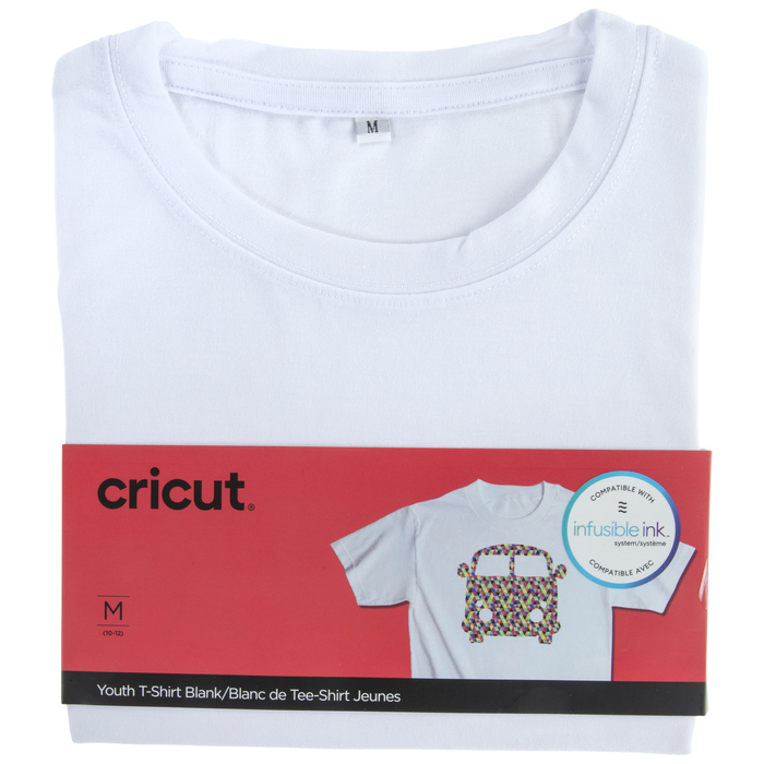 White Cricut Youth TShirt Medium Hobby Lobby 1883073