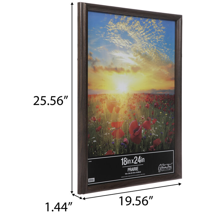 Dark Brown Beveled Wood Wall Frame 18" x 24" Hobby Lobby 2189645