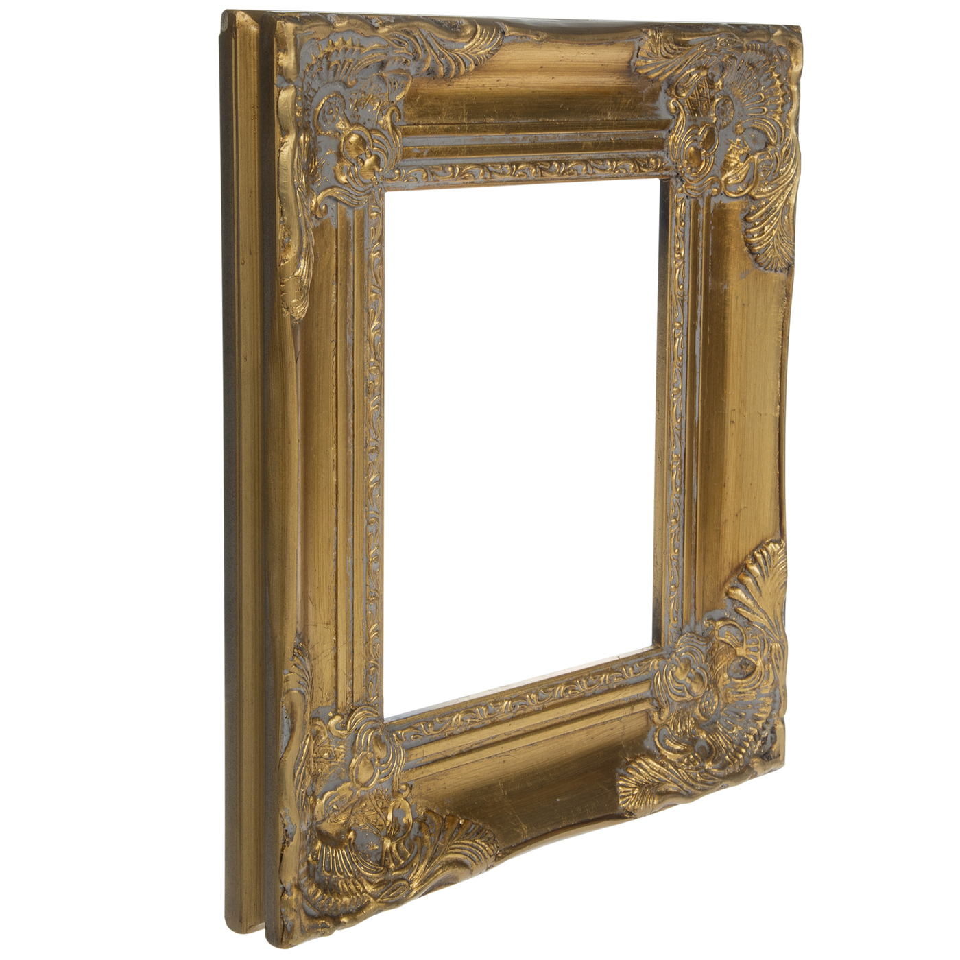 PFGV-002 Details about / Classic Wooden Picture Frames with Gold Finish from 5/" to 48/" in DIY