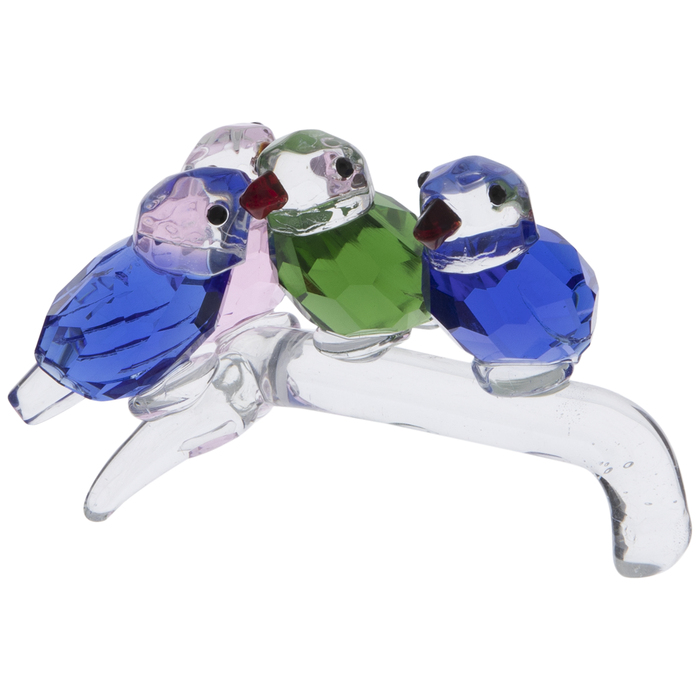 Faceted Glass Birds On Branch Hobby Lobby 1959998