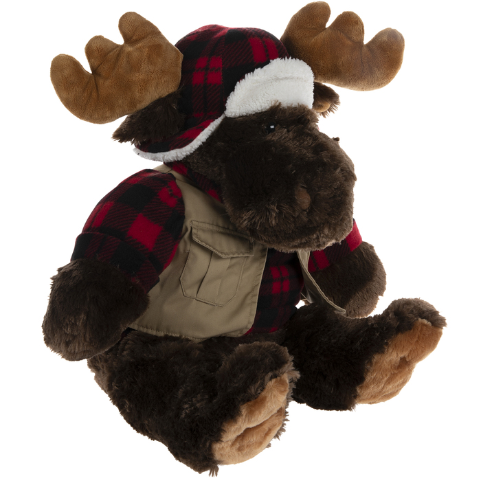 pink moose stuffed animal