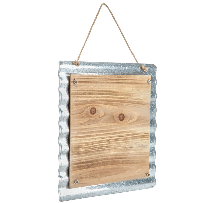 Corrugated Metal & Wood Wall Decor Hobby Lobby 1441088