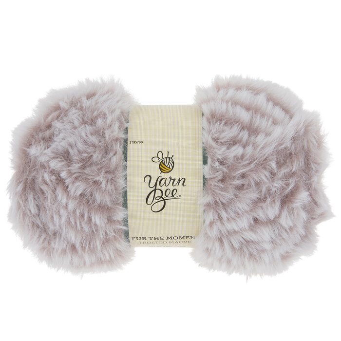 Frosted Mauve Yarn Bee Fur The Moment Yarn Hobby Lobby 2195766