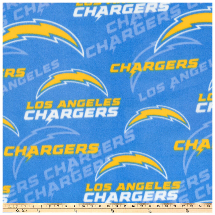 NFL Los Angeles Chargers Fleece Fabric Hobby Lobby 396648