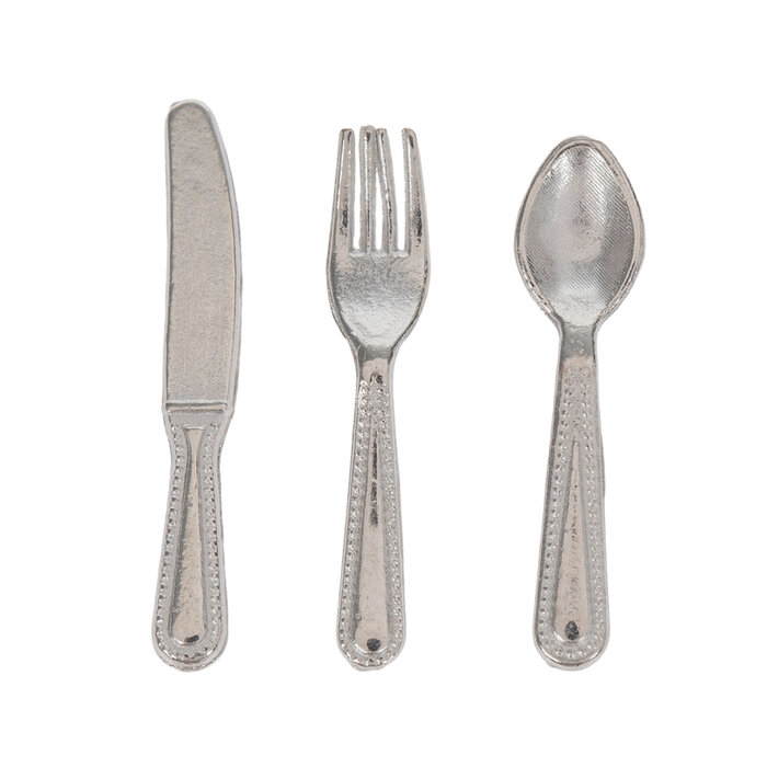 Miniature Silver Tableware Hobby Lobby 2163012