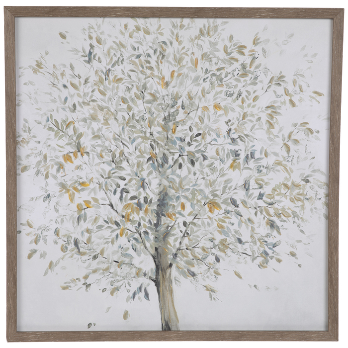 Tree On White Canvas Wall Decor Hobby Lobby 1951946