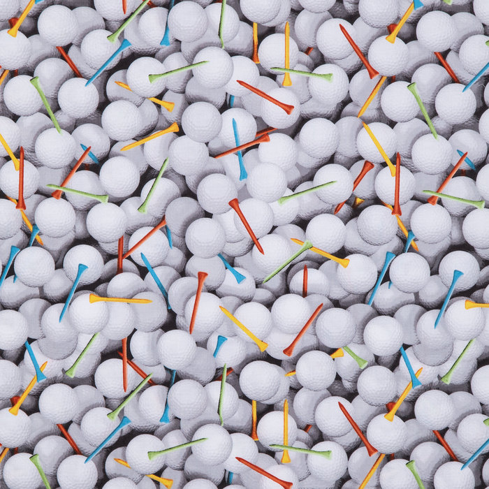 Golf Balls & Tees Cotton Calico Fabric Hobby Lobby 1824465