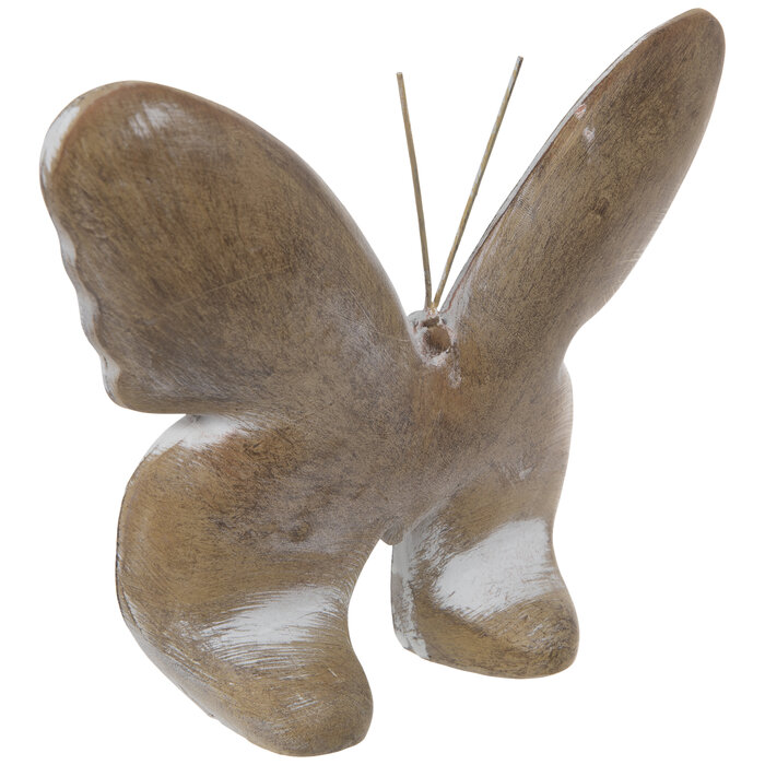 Whitewash Wood Grain Butterfly Hobby Lobby 2175115