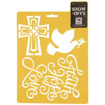 Faith Hope Love Stencil Hobby Lobby