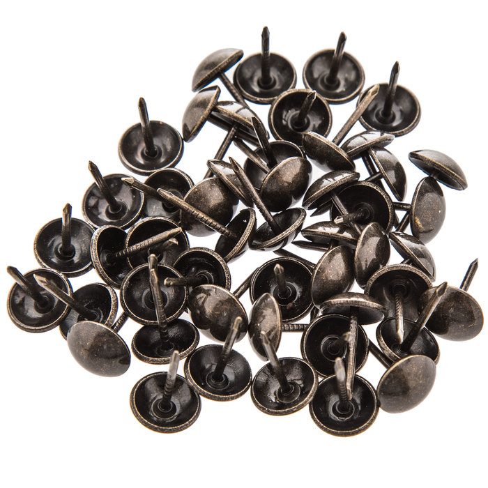 Antique Brass Decorative Tacks 7/16" Hobby Lobby 424754