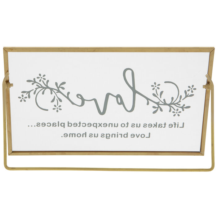 Love Brings Us Home Glass Decor Hobby Lobby 5774690