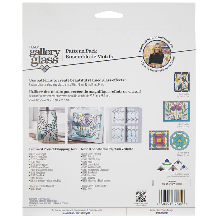 Gallery Glass Traditional Pattern Pack Hobby Lobby 2166072