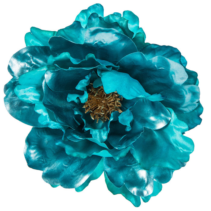 Metallic Turquoise Peony Stem Hobby Lobby 1219211