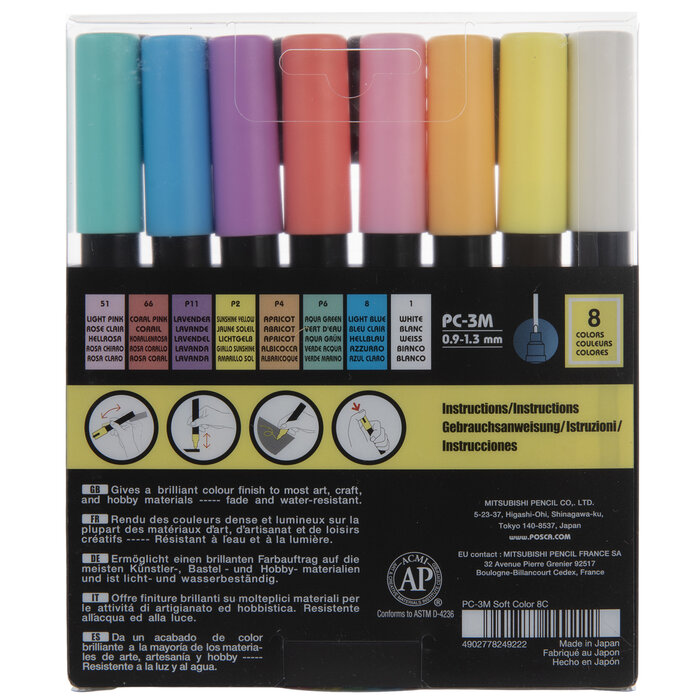 Bright Uni Posca Paint Markers 8 Piece Set Hobby Lobby 2270312