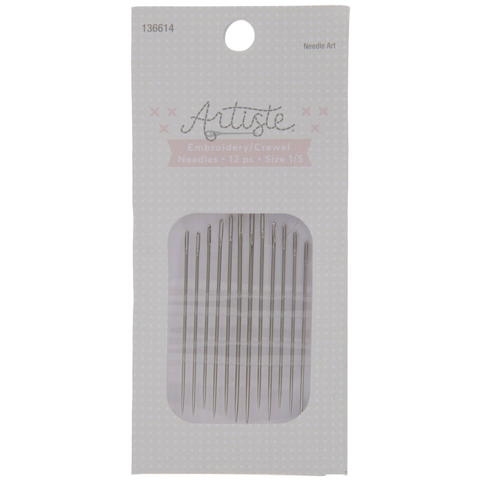 Crewel Embroidery Needles Size 1/5 Hobby Lobby 136614
