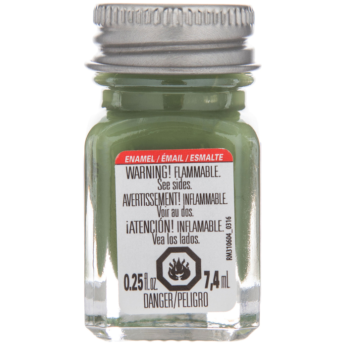 1164TT Flat Green Enamel Paint Hobby Lobby 356238