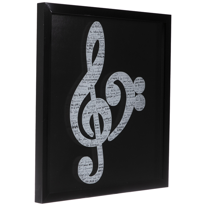 Treble Bass Musician Framed Wall Decor Hobby Lobby 1975721