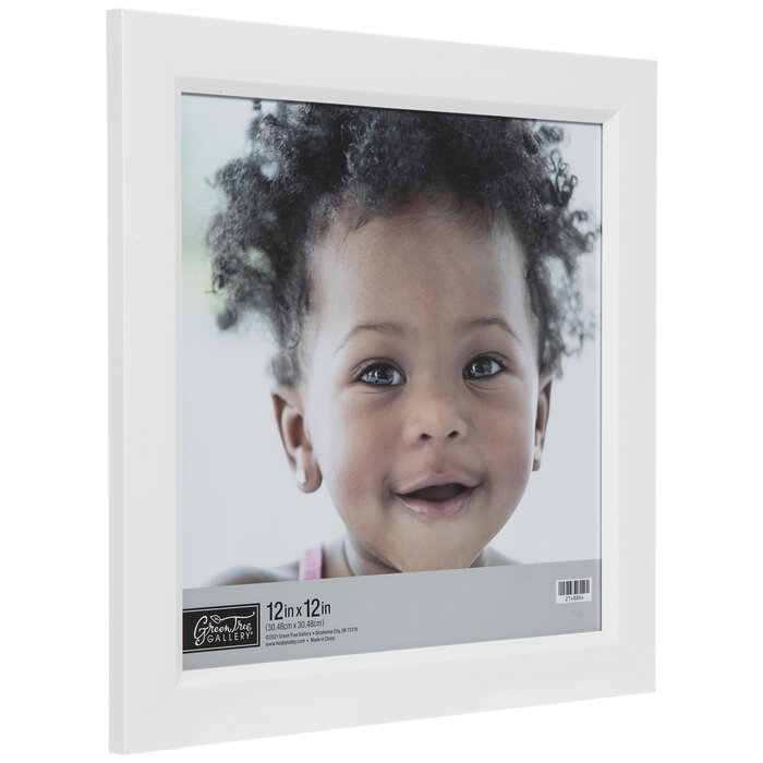 White Wood Wall Frame 12" x 12" Hobby Lobby 2148864