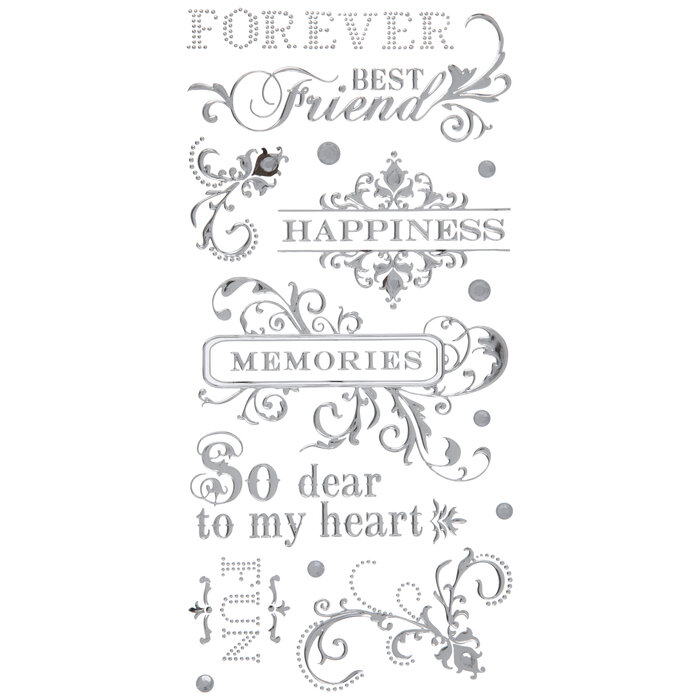 Memories Foil Stickers Hobby Lobby 120733
