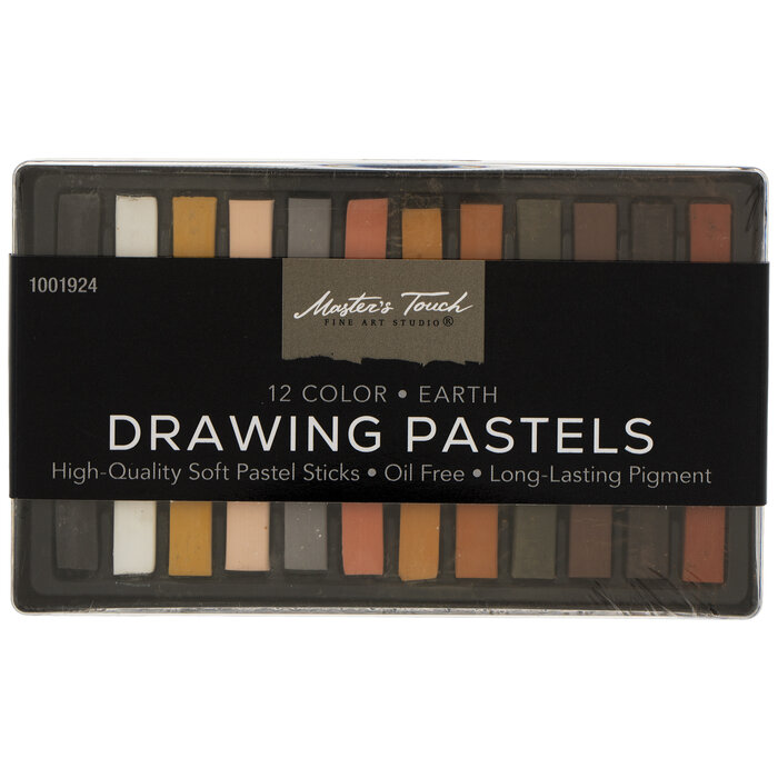 Earth Master's Touch Drawing Pastels 12 Piece Set Hobby Lobby 1001924