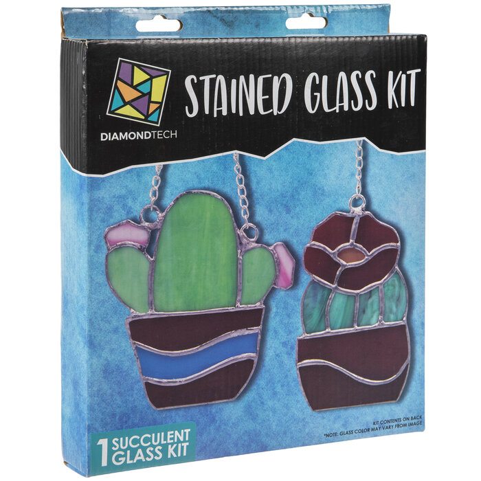 Succulents Stained Glass Craft Kit Hobby Lobby 2285872