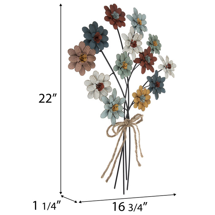 Flower Bouquet Metal Wall Decor Hobby Lobby 2073526